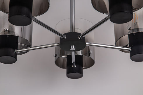 Brooks Semi Flush Light 5 Light